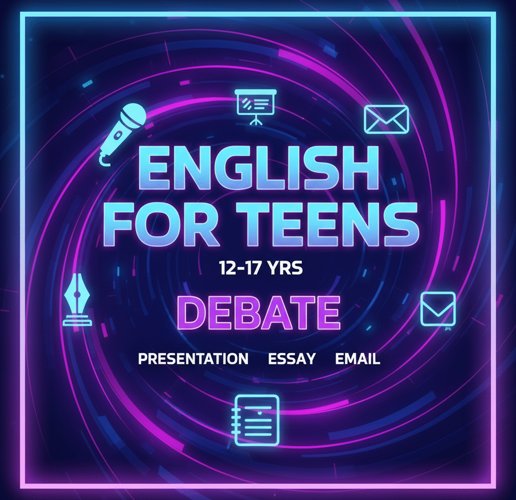 Teen English Conversation (12-17 yrs)