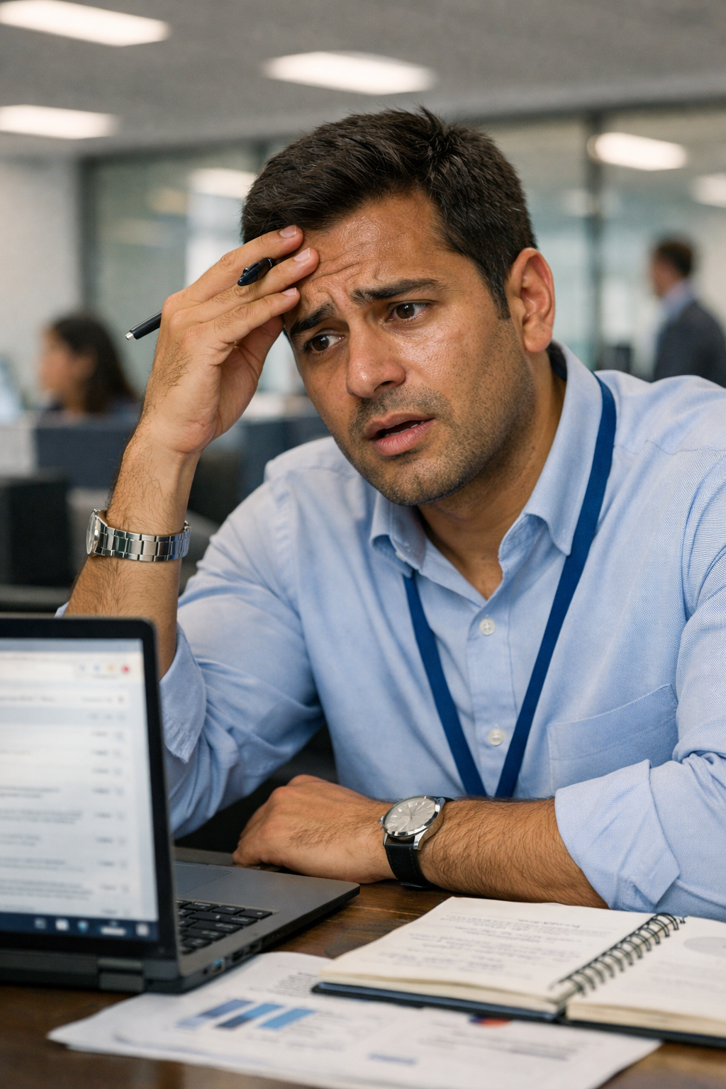 Confused Professional